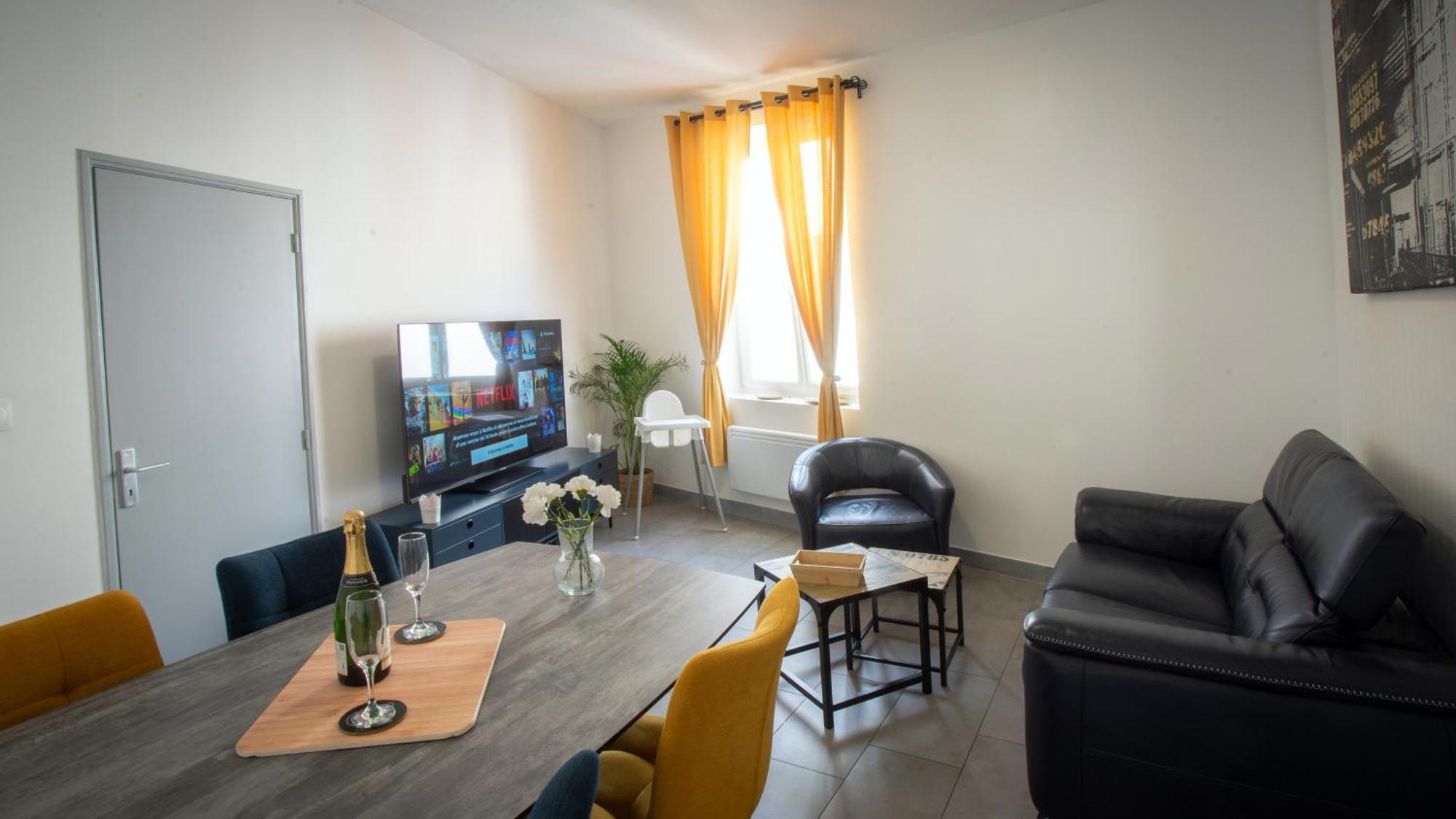 Apparemment T3 Au Coeur Champenois Apartman Charly-sur-Marne Kültér fotó
